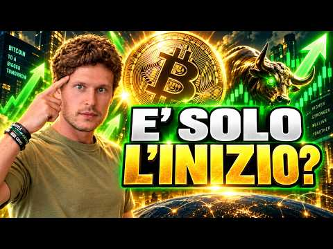 🚨 ATTENZIONE: QUESTO E’ SOLO L’INIZIO? 🚨 BITCOIN / ALTCOINS [time sensitive]