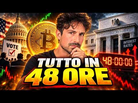 BITCOIN, CRYPTO: LE PROSSIME 48 ORE DECIDONO TUTTO (PREPARATI…)