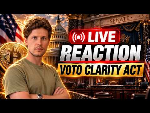 🚨 LIVE REACTION CLARITY ACT: COSA CAMBIA PER LE CRYPTO IN USA