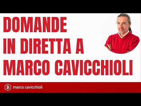 Domande in diretta a Marco Cavicchioli, lunedì  settembre 2026