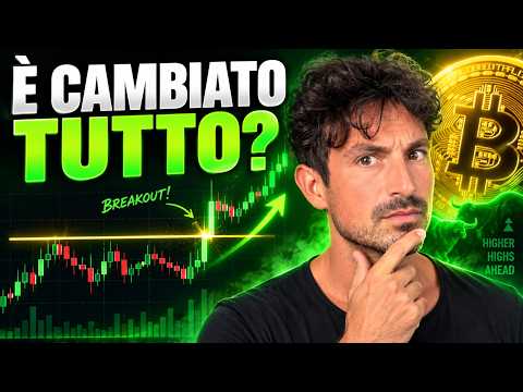 BITCOIN, CRYPTO: STA SUCCEDENDO QUALCOSA DI ENORME (ASCOLTA!!)