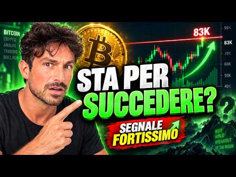 BITCOIN, CRYPTO: QUESTO È UN SEGNALE FORTISSIMO! (PREPARATI…)