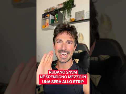 HANNO RUBATO 245 MILIONI E SPESI 500.000 IN UNA SERA ALLO STR1P CLUB #trading #crypto #bitcoin