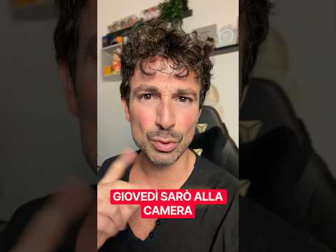 GIOVEDÌ SARÒ DI NUOVO ALLA CAMERA DEI DEPUTATI #trading #crypto #bitcoin