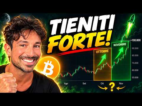 BITCOIN, CRYPTO: INIZIANO OGGI I 2 MESI MIGLIORI DELL’ANNO! (TIENITI FORTE…)