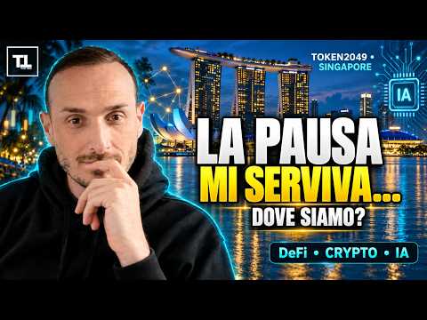 La Pausa mi serviva.. Dove siamo con DeFi, Crypto ed IA
