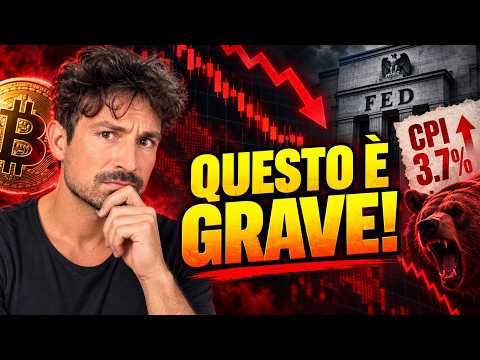 BITCOIN, CRYPTO: QUESTO NON CI VOLEVA! (ASCOLTA…)