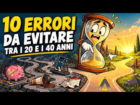10 ERRORI ECONOMICI  tra i 20-40 anni  che PAGHERAI CARO dopo