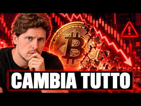 BITCOIN – ALTCOINS… sta CAMBIANDO TUTTO il sistema [cosa faccio ora]