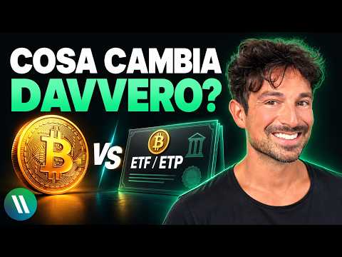 ETF BITCOIN vs acquisto diretto: differenze, costi e tasse
